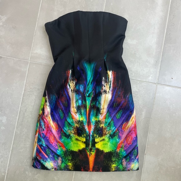 Josh Goot Couture Strapless Butterfly Dress - Picture 4 of 7